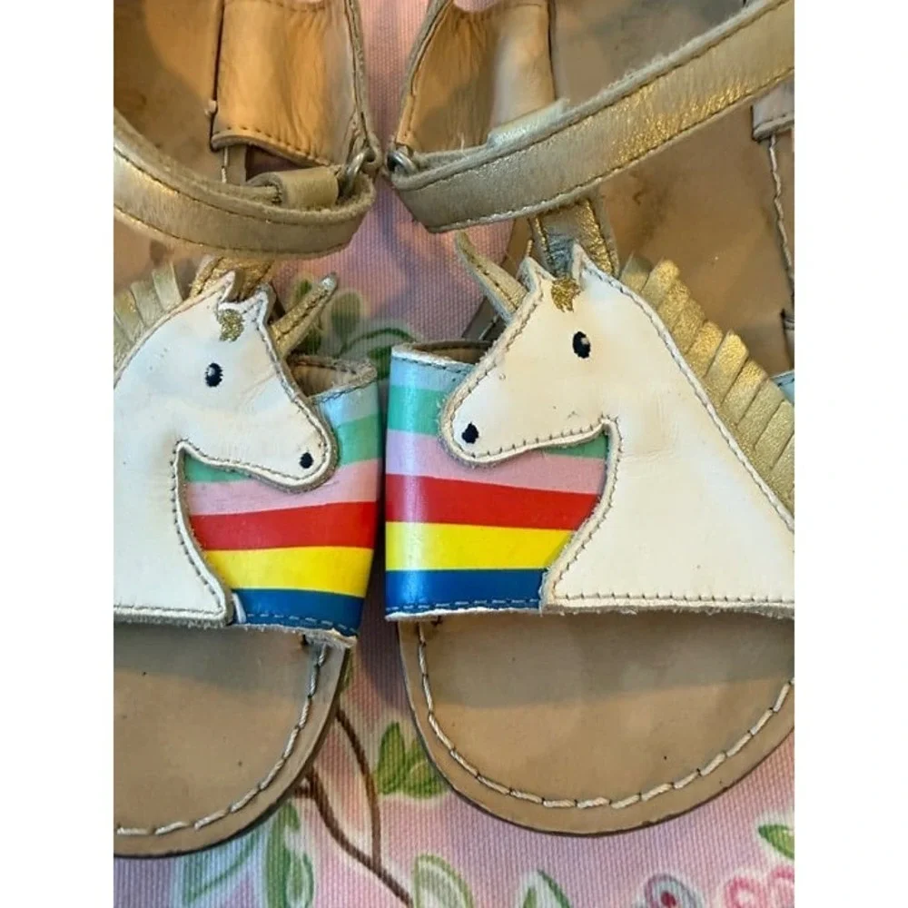 Mini Boden Unicorn Sandals 31 Play